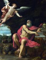 欧洲12-19世纪油画五_Domenichino - The Vision of Saint Jerome